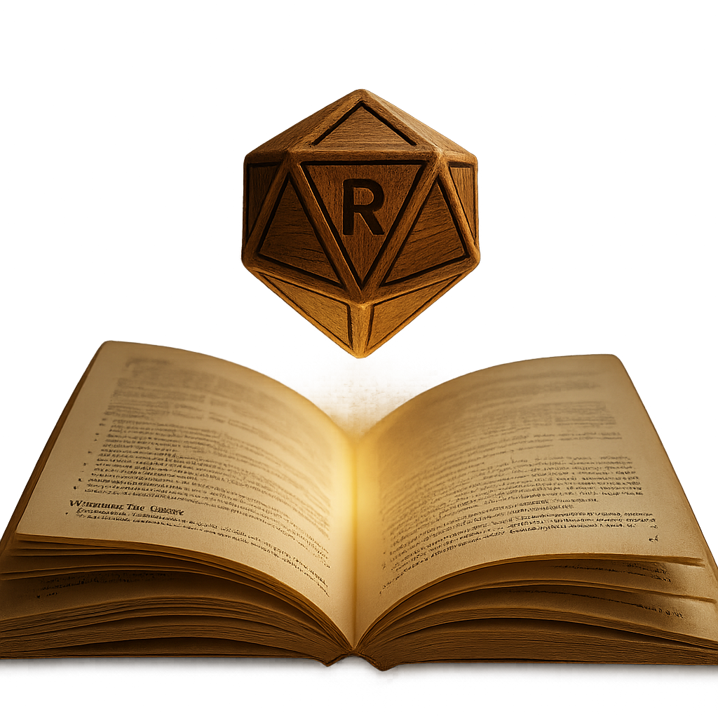 Rulebook Board Game Café logo